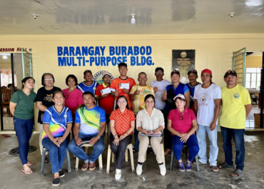Community Focus Group Discussion in Barangay Burabod, Libon facilitated by Assistant Professor Liezl Grefalda