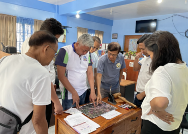 Community Focus Group Discussion in Barangay Travesia, Guinobatan facilitated by Dr. Maricel Villamayor