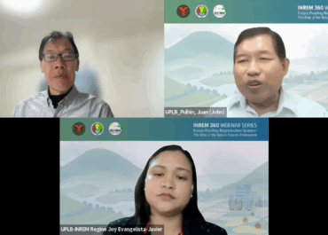 UPLB-INREM launches webinar series on natural resources and environmental governance